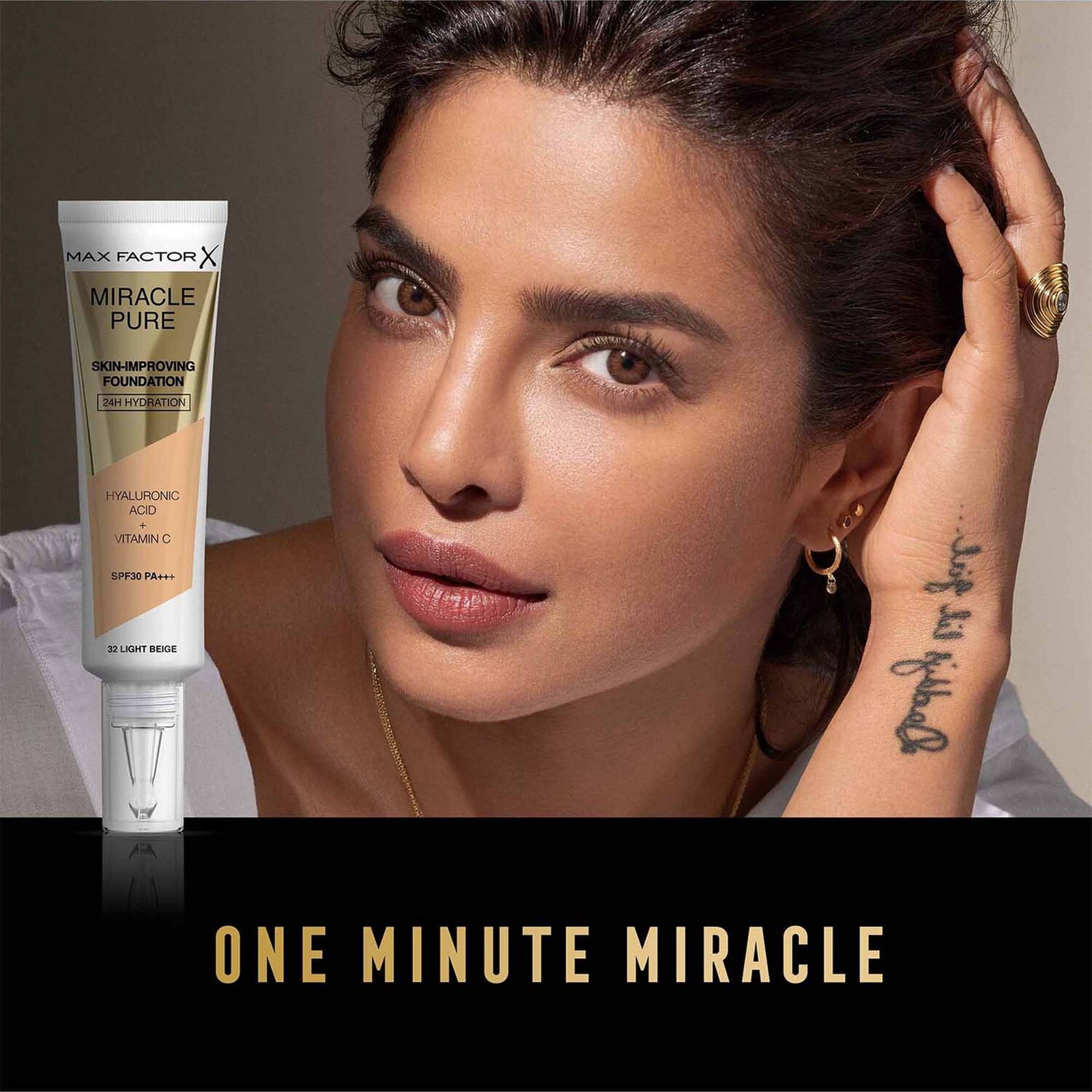 Max Factor Miracle Liquid Foundation 55, Beige, 30 ml