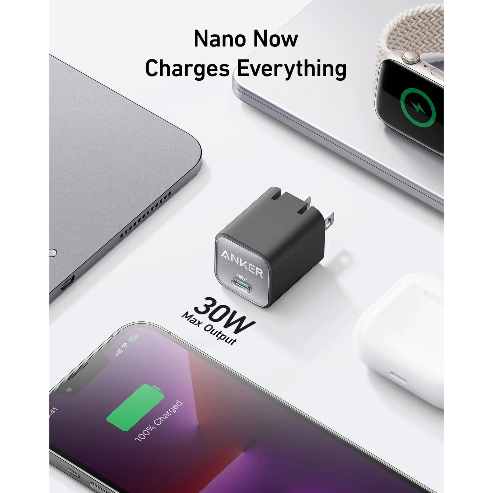 Anker 511 Charger Nano3 30W Black