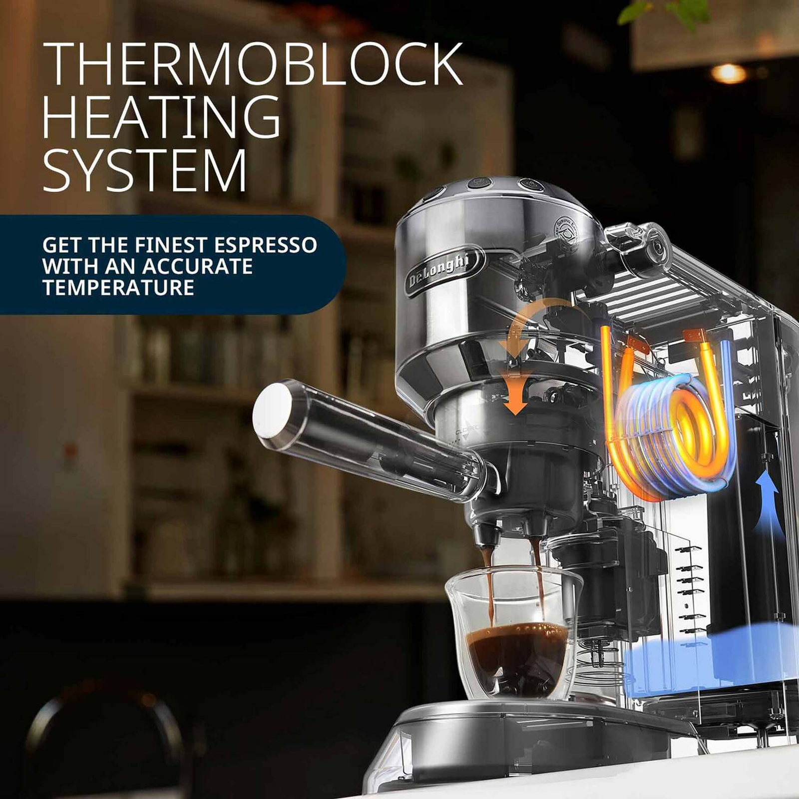 Delonghi Espresso Maker EC685- Assorted Color