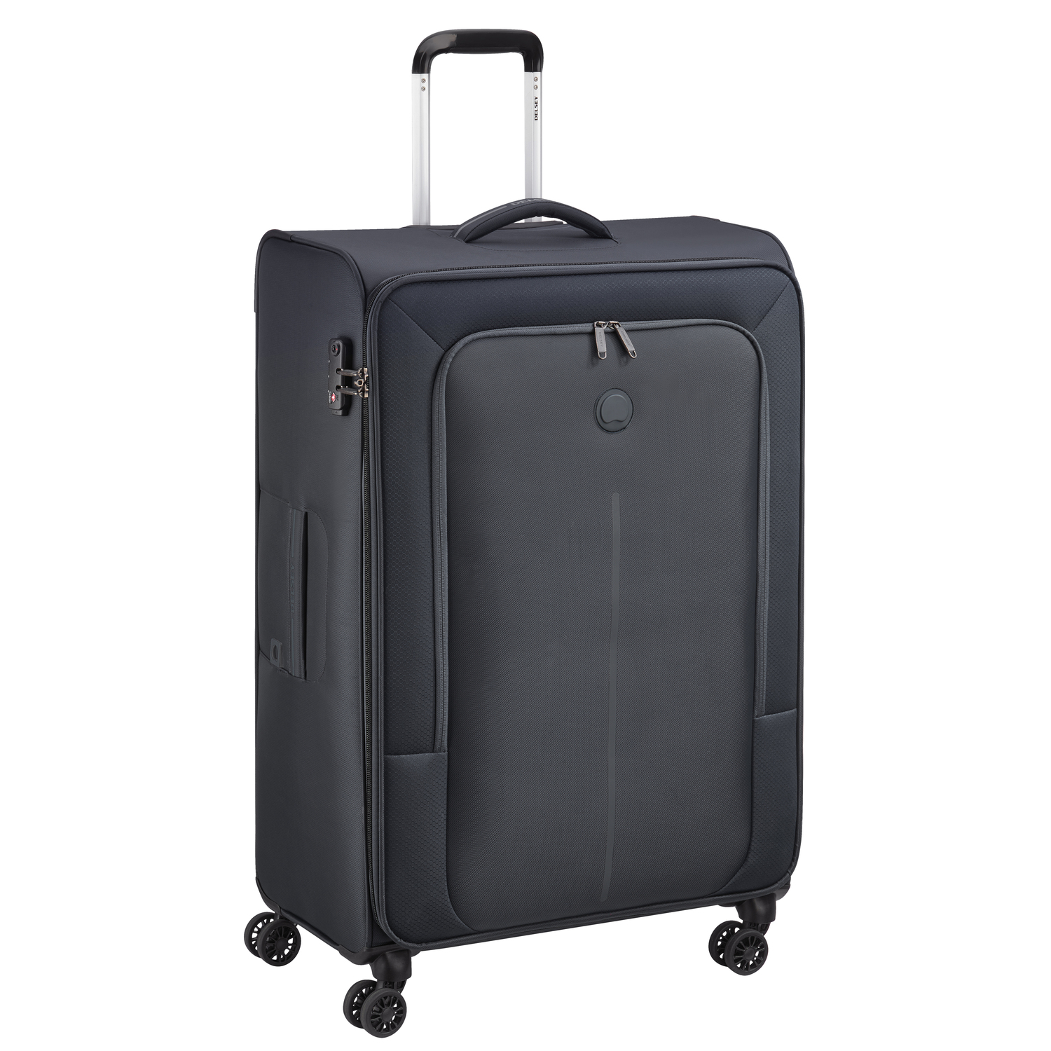 Delsey Caracas 4 Wheel Soft Trolley 55 cm Black Online at Best Price Lulu UAE