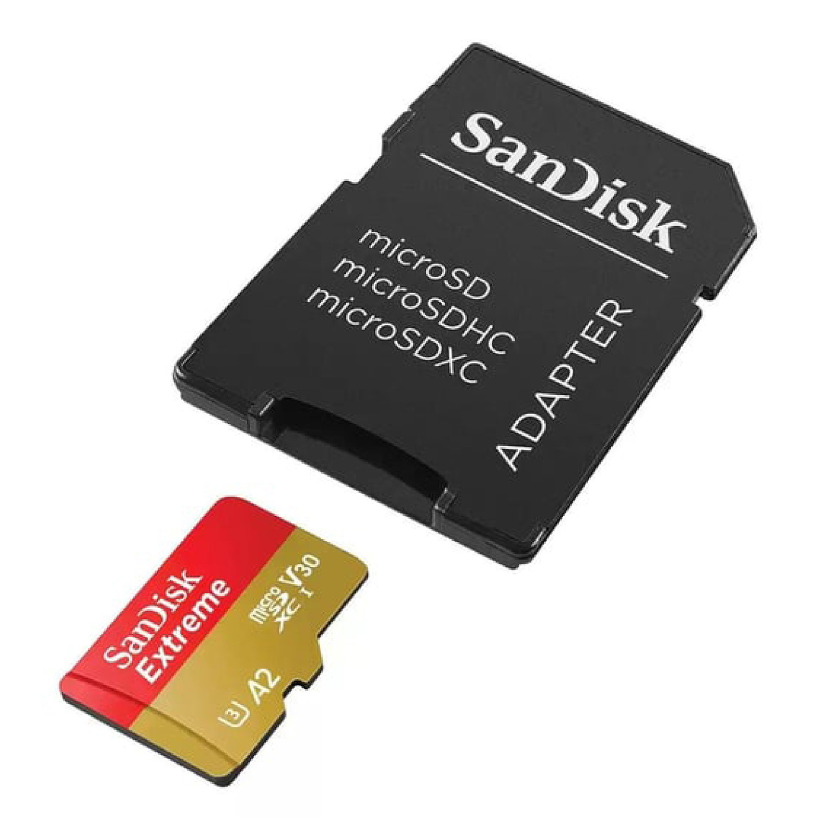 Sandisk Memory Card Extreme MicroSD UHS I 256GB Red/Beige SDSQXAV-256G-GN6MN