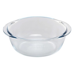 Pyrex Round Glass Dish / Casseroles With Lid 3Pcs Set (2.3L ,1.6L & 1L) 912S637