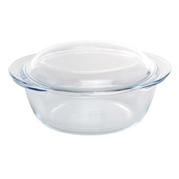 Pyrex Round Glass Dish / Casseroles With Lid 3Pcs Set (2.3L ,1.6L & 1L) 912S637