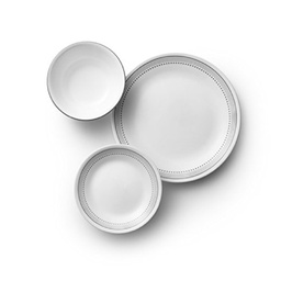 Corelle Dinner Set Mystic Gray 18Pcs