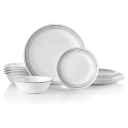 Corelle Dinner Set Mystic Gray 18Pcs