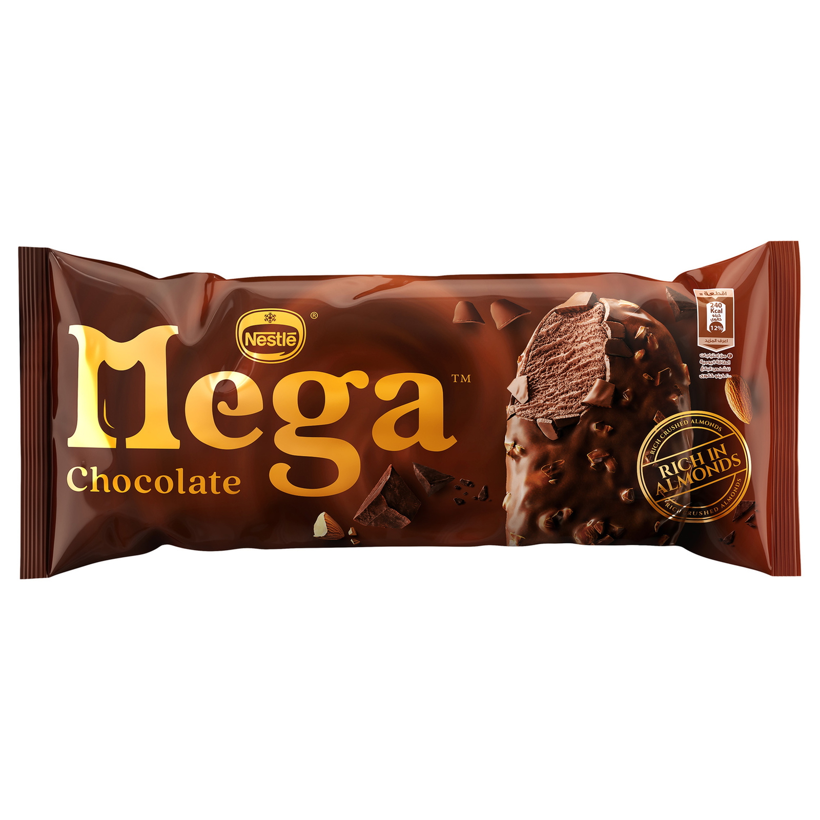 Nestle Mega Chocolate Almonds Ice Cream Stick 95 ml Online at Best Price Lulu UAE