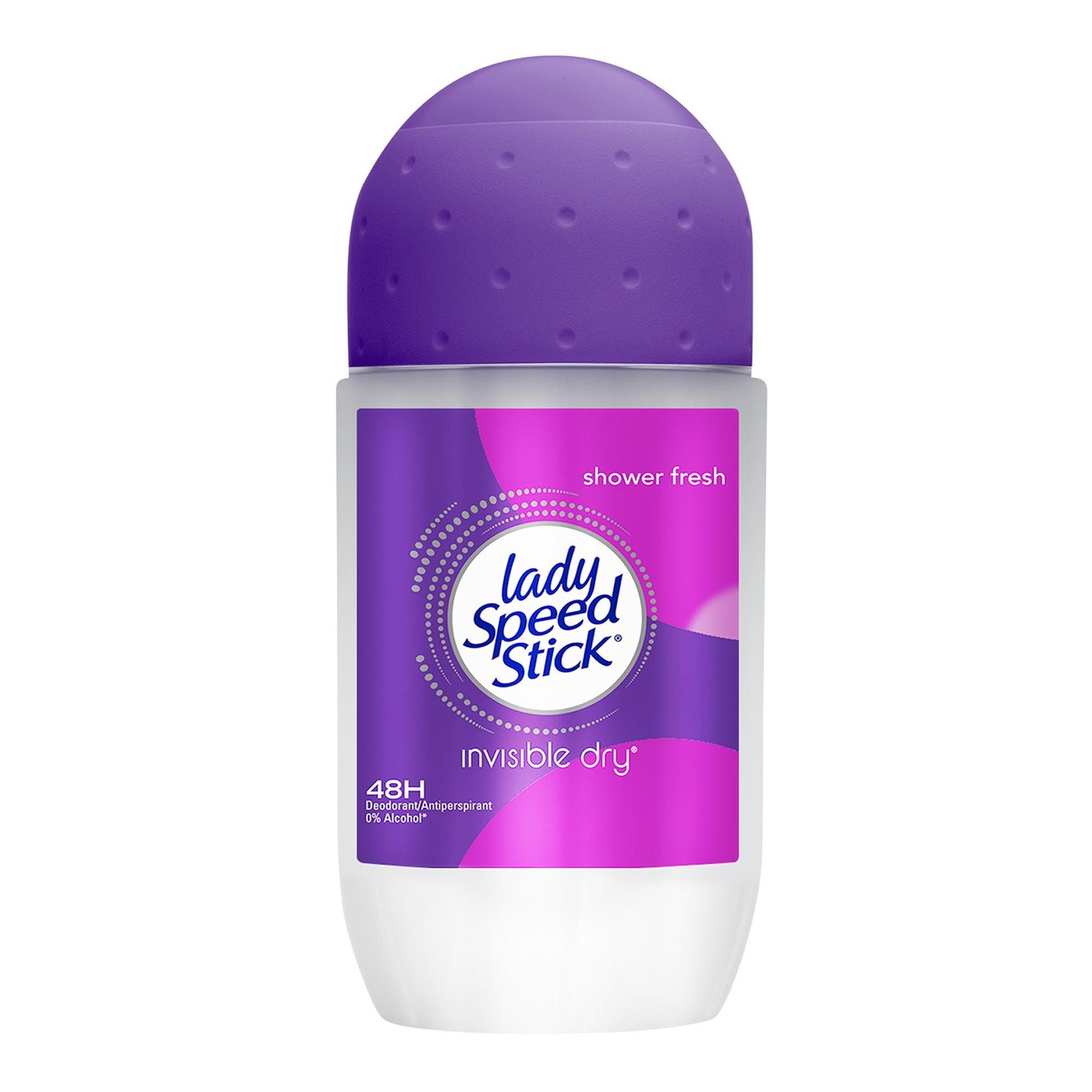 Mennen Lady Speed Stick Roll On Invisible Dry Shower Fresh 50 ml