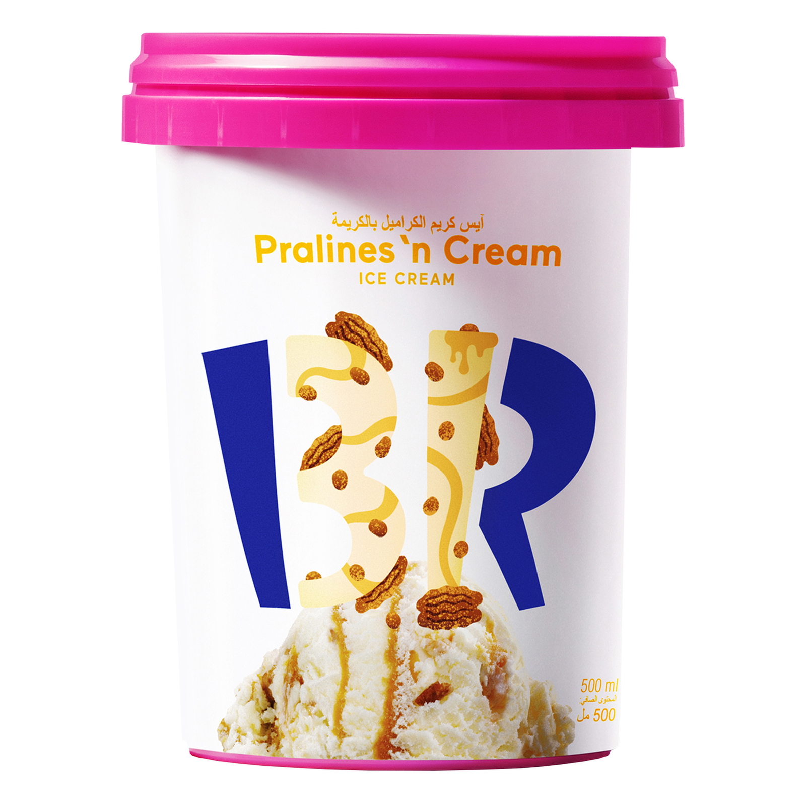 Baskin Robbins Pralines N Cream Ice Cream 500 ml Online at Best Price Lulu UAE