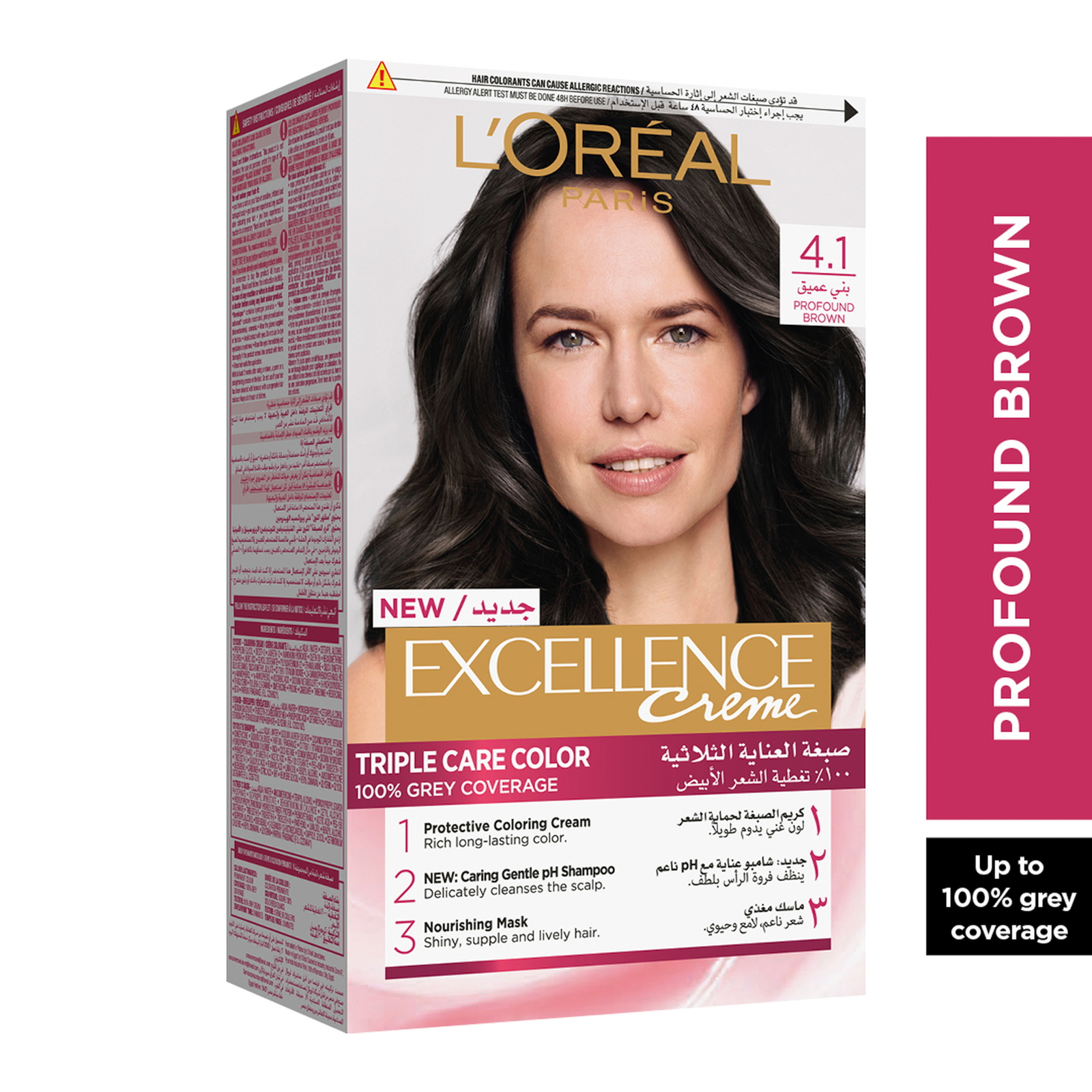 L'Oreal Paris Excellence Creme 4.1 Profound Brown 1 pkt