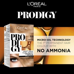 L'Oreal Paris Prodigy Hair Color 8.0 Light Blonde 1 pkt