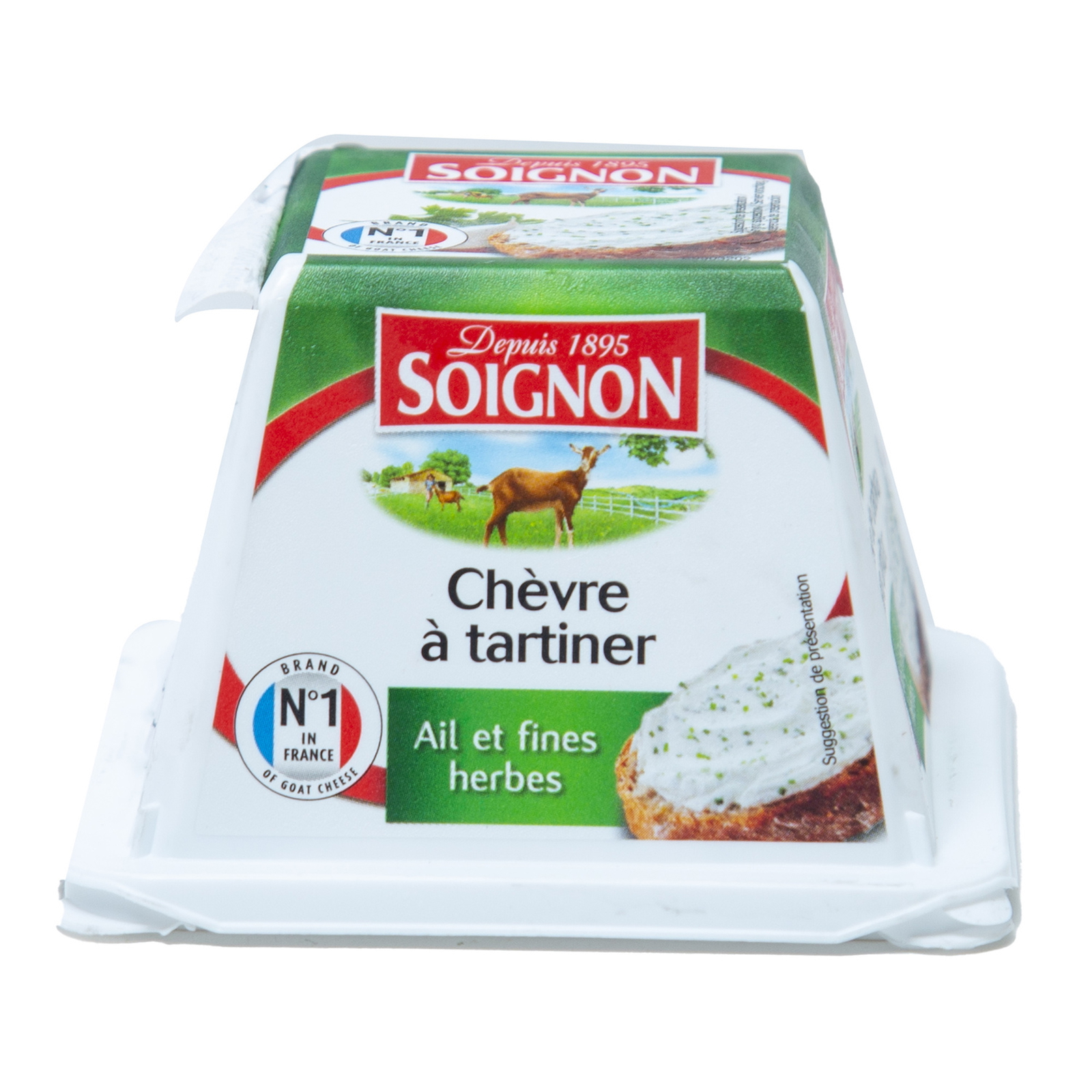 Soignon Goat Cheese With Garlic And Herbs 140 g