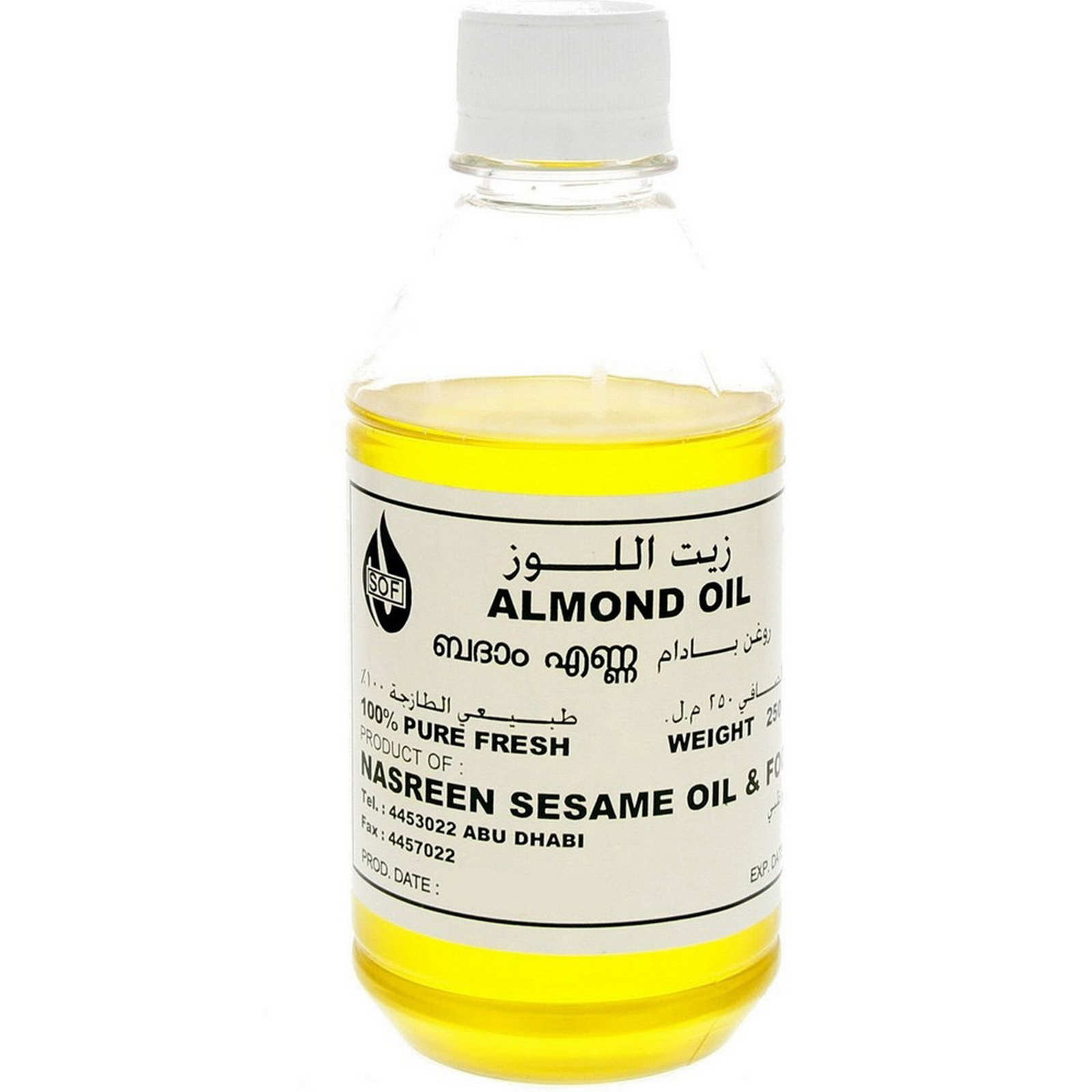 Nasreen Almond Oil 250 ml