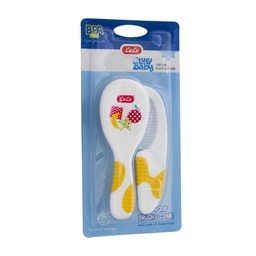 LuLu Baby Soft Grip Brush And Comb 1 Set