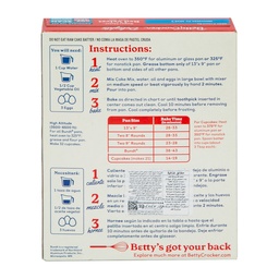 Betty Crocker Delights Super Moist Red Velvet Cake Mix 375 g