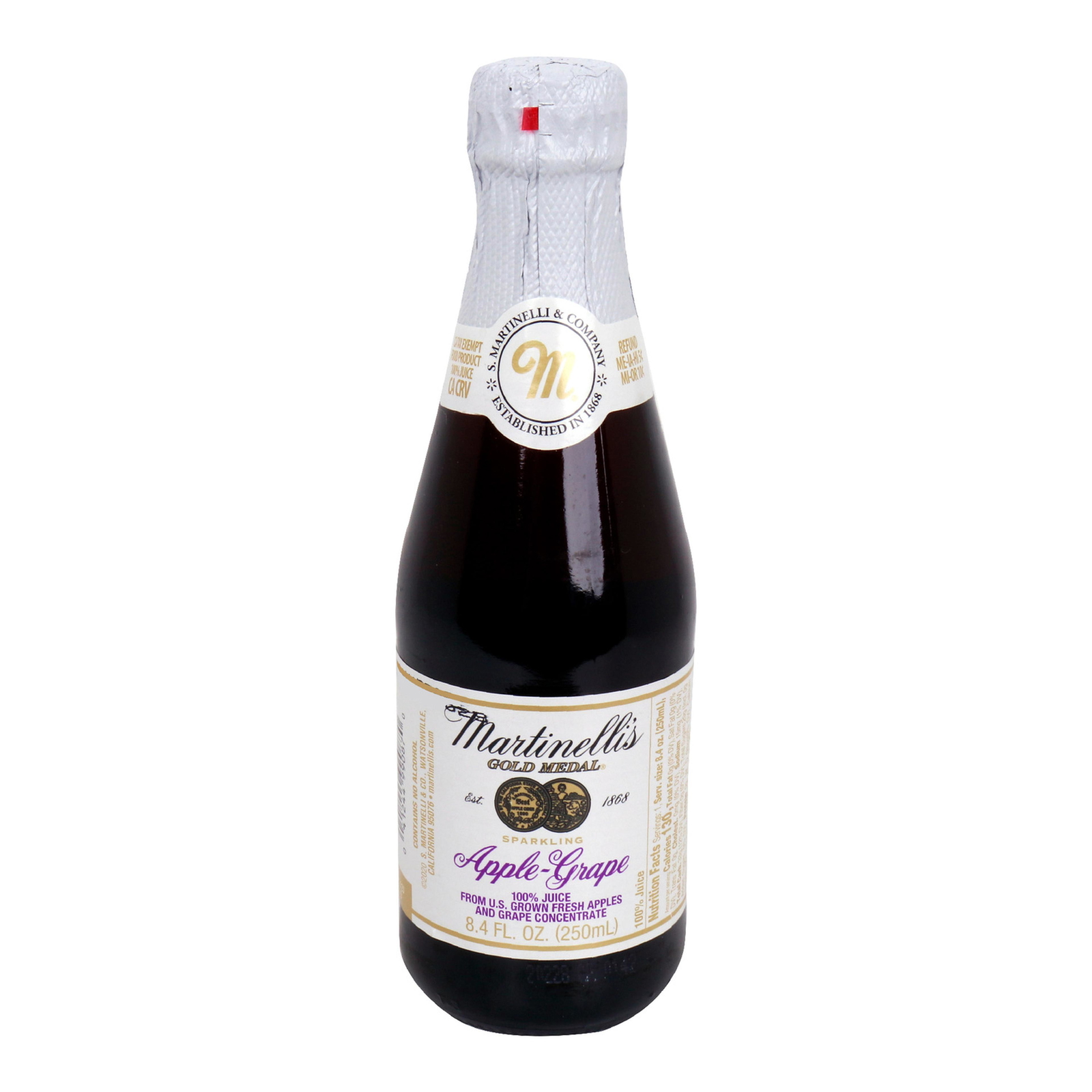 Martinelli's Sparkling Apple-Grape Juice 250 ml