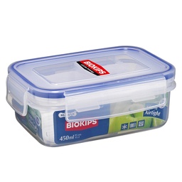 Komax Biokips Airtight Plastic Food Container, 450 ml, KOM.K0171502