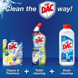Dac Lemon Toilet Rim Block 100 g
