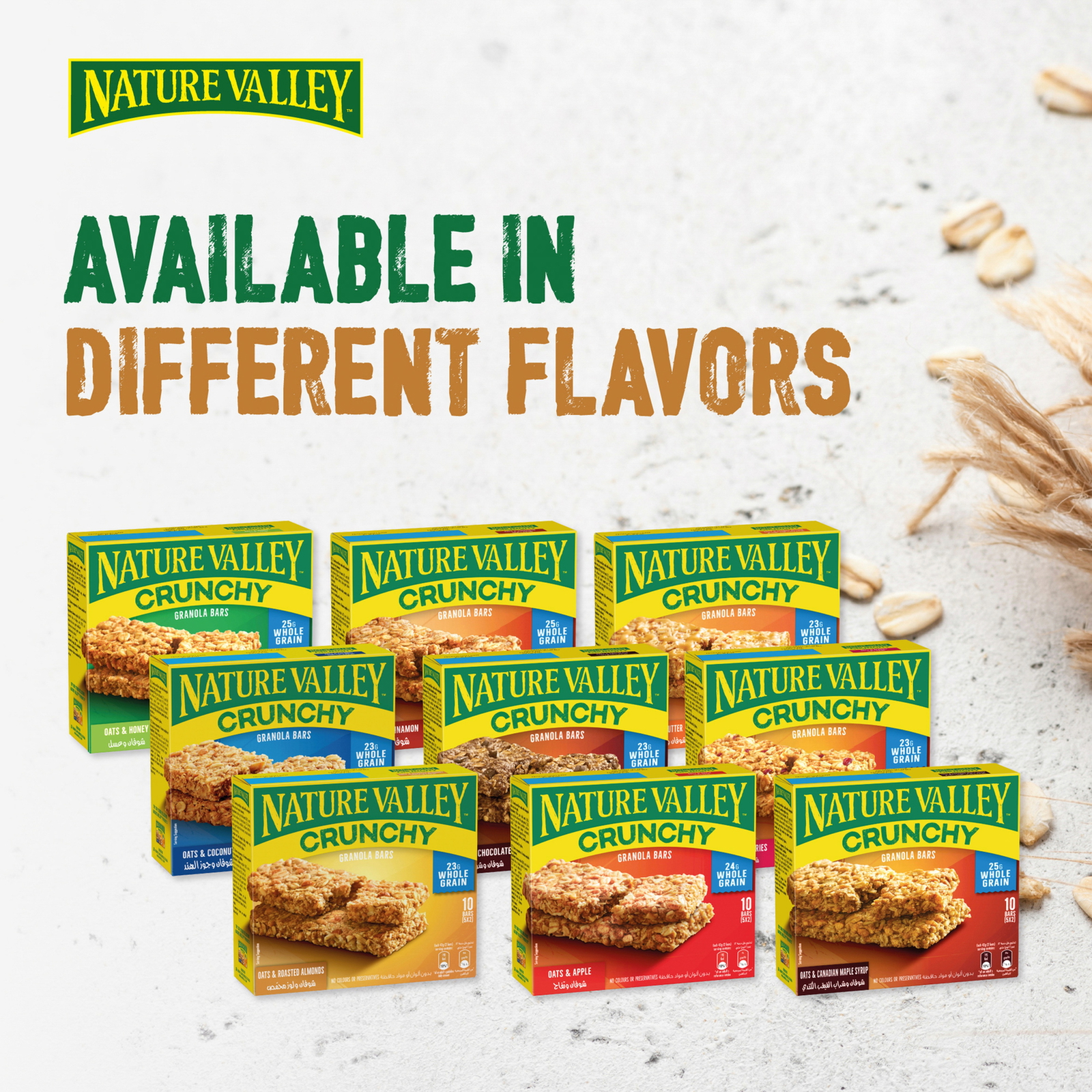 Nature Valley Crunchy Oats & Roasted Almonds Granola Bar 42 g