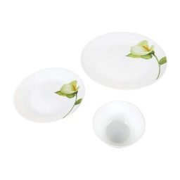 La Opala Opal Dinner Set 18pcs Ivory Assorted