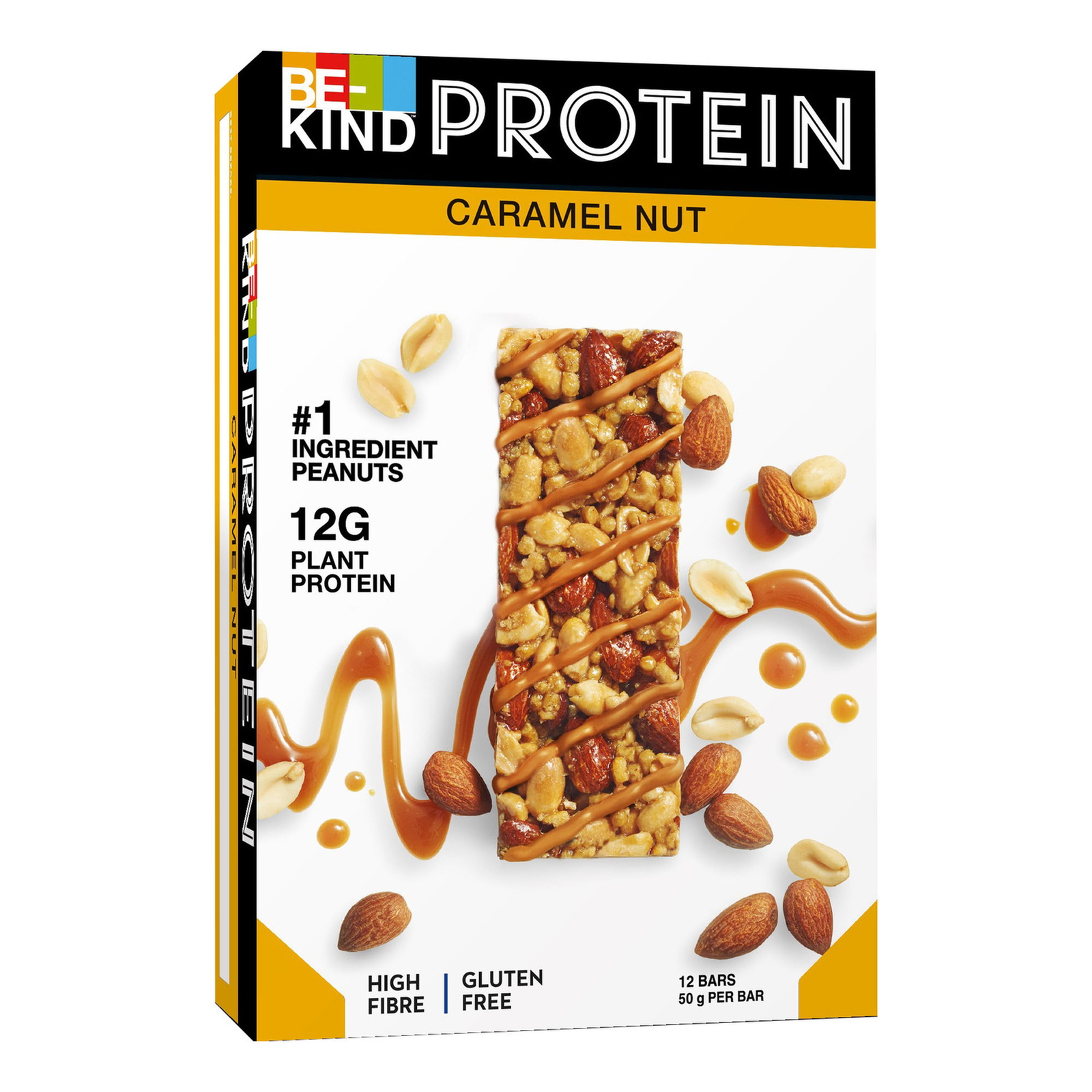 Be-Kind Caramel Nut Protein Bar 12 x 50 g