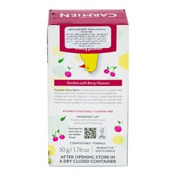 Carmien Very Berry Rooibos Tea 20 Teabags