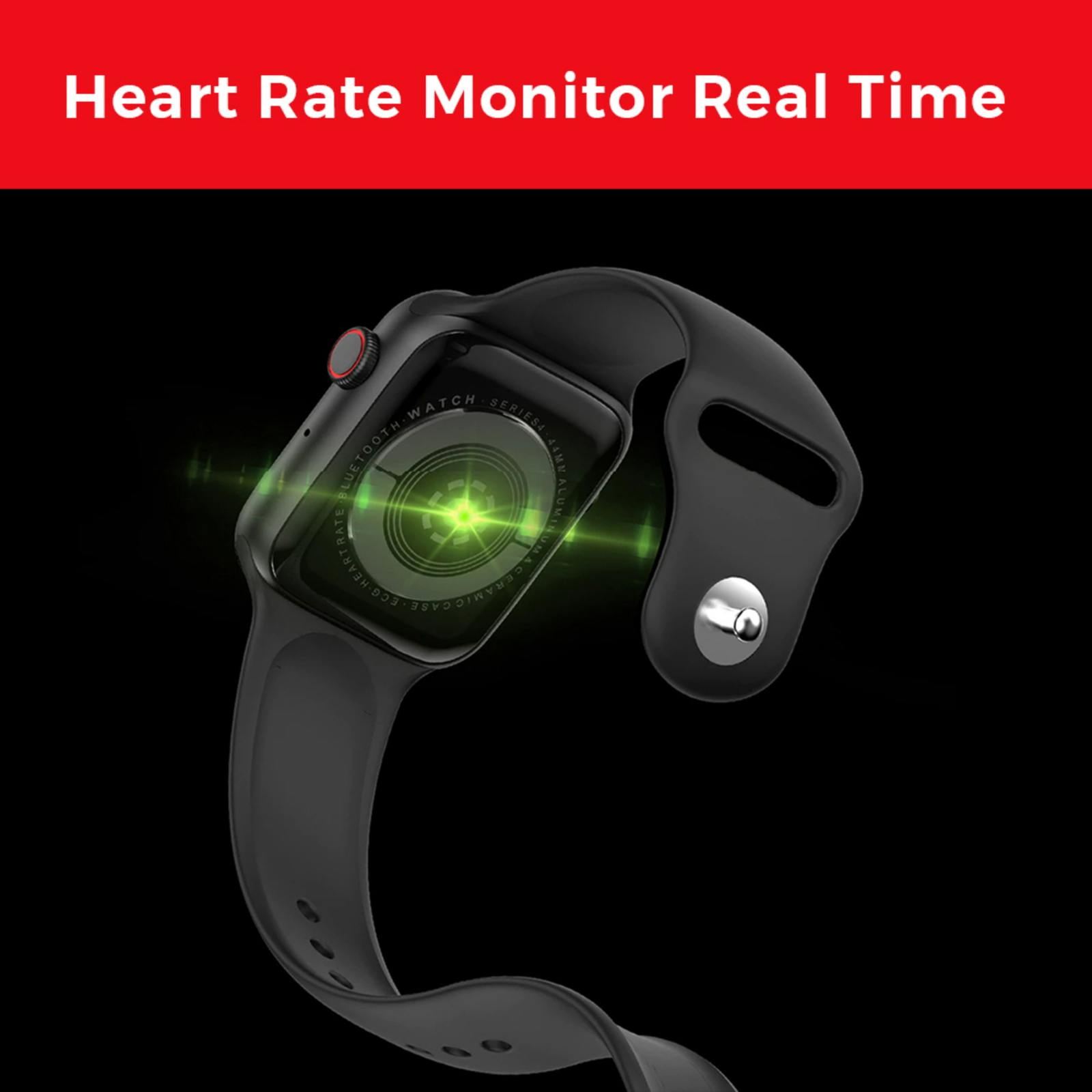 I Smart Smart Watch, Black, W6S