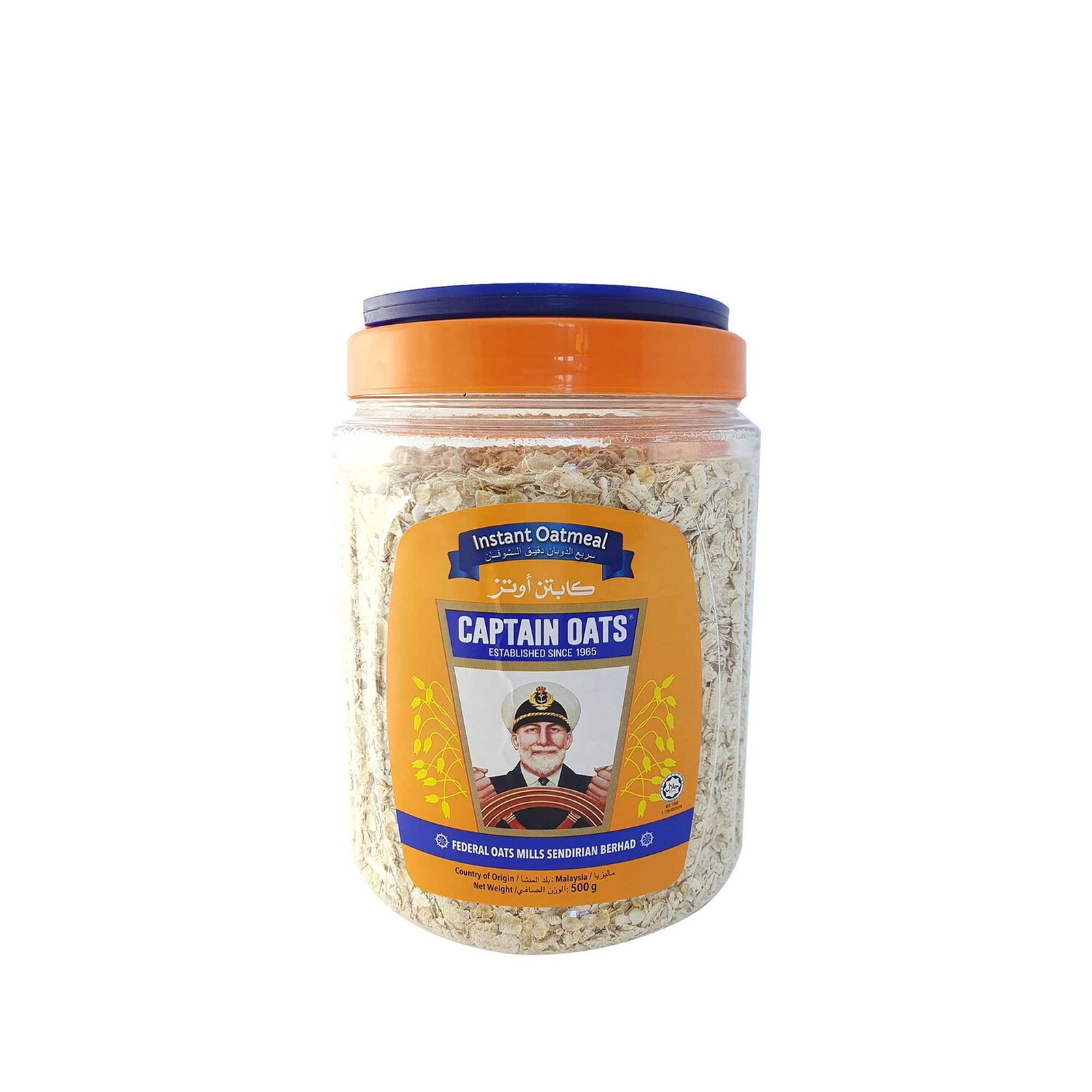 Captain Oats Jar 500 g