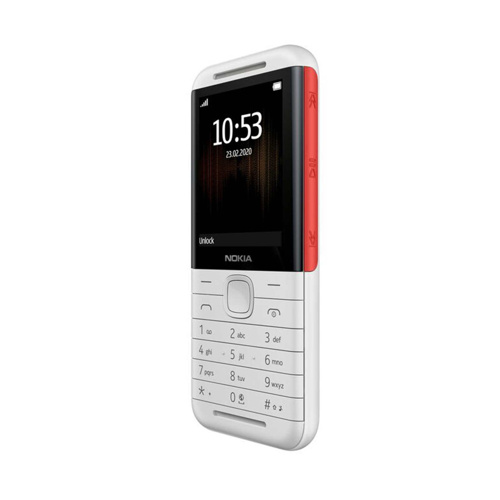 Nokia 5310 2G Feature Phone, 8 MB RAM, 16 MB Storage, White, TA1212