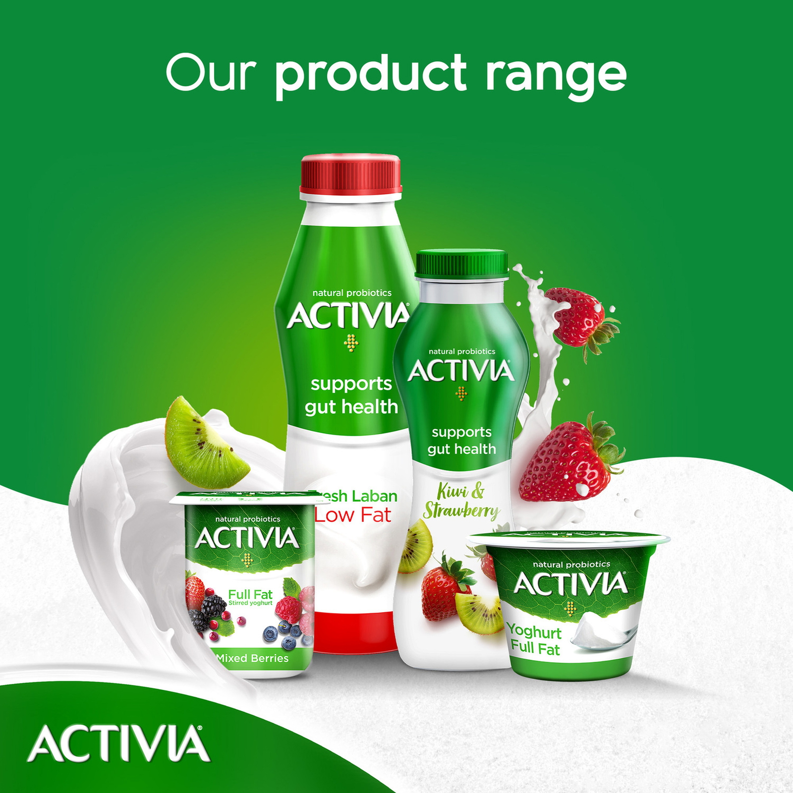 Activia Yoghurt Full Fat 150 g