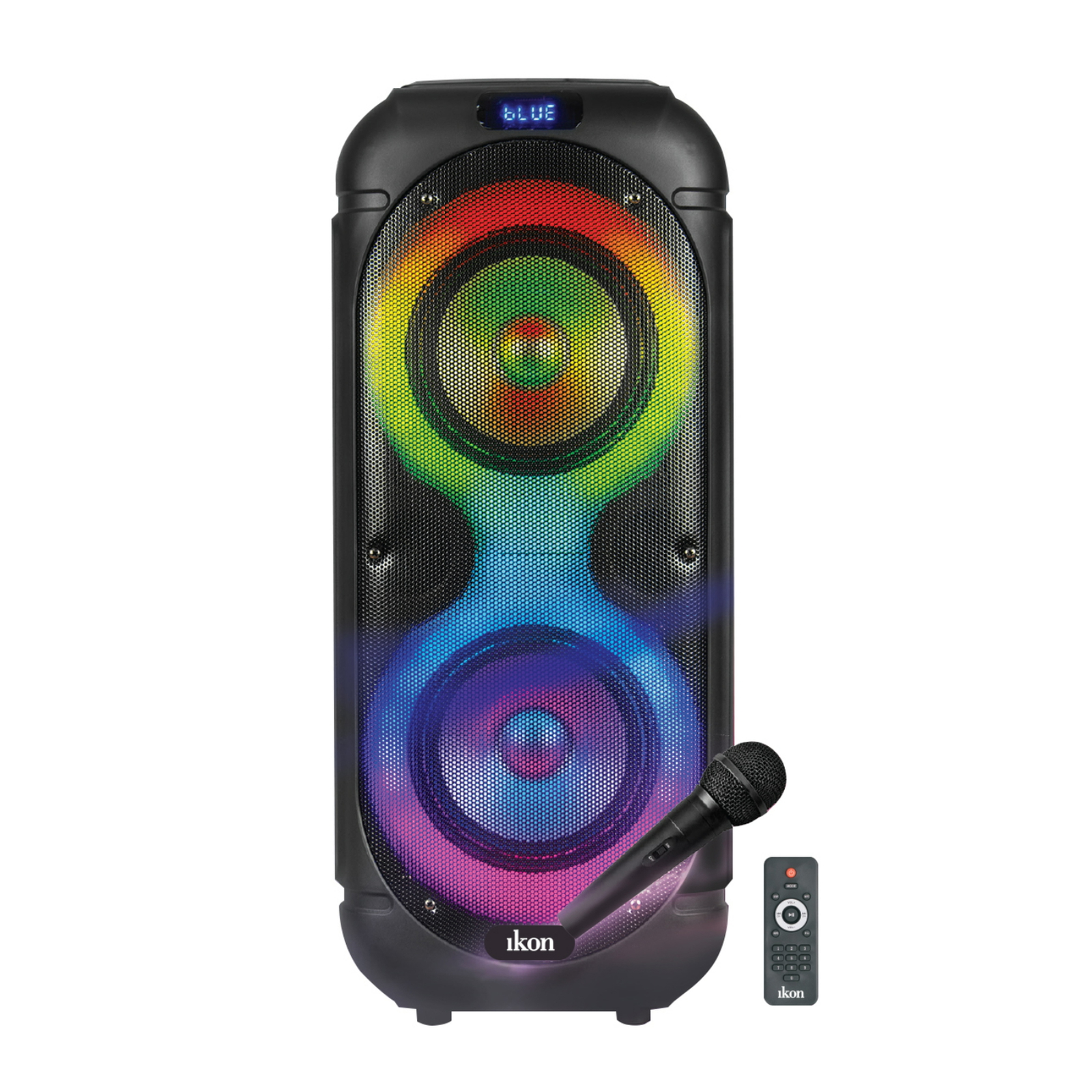 Ikon Portable Speaker with Mic, 2080W, IK-PS2802K