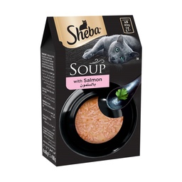 Sheba Cat Food Soup With Salmon 160 g