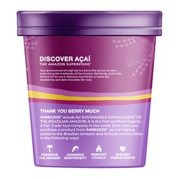 Sambazon Organic Original Scoopable Acai 500 ml