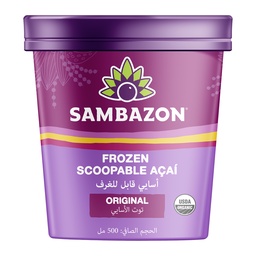 Sambazon Organic Original Scoopable Acai 500 ml